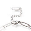 304 Stainless Steel Charm Bracelets STAS-D152-02P-2