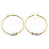 PVD Vacuum Plating 202 Stainless Steel Hoop Earrings EJEW-H003-44G-05-1