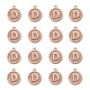 Golden Plated Alloy Enamel Charms LS-ENAM-S118-07D-2