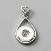 Alloy Hang Snap Base Pendants FIND-WH0145-78-1