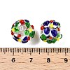 Handmade Two-Tone Lampwork Beads LAMP-T022-01A-02-3