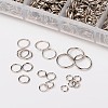 Iron & Brass Open Jump Rings IFIN-X0033-P-B-2