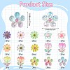 30Pcs 15 Styles Acrylic Cabochons MACR-SZ0001-91-2