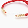 Nylon Cord Bracelet Making MAK-F024-M-G-3