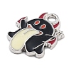 Halloween Theme Alloy Enamel Pendants PALLOY-S033-01F-2