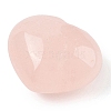 Natural Rose Quartz Love Heart Stone G-I367-03L-2