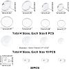 Unicraftale 104Pcs DIY 304 Stainless Steel Stud Earring Making Kits DIY-UN0002-50S-4