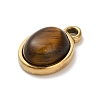 Natural Tiger Eye Pendants STAS-R009-04G-03-2