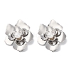 Alloy Flower Stud Earrings for Women EJEW-U028-14P-2