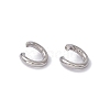 304 Stainless Steel Jump Rings X-STAS-R049-5x1mm-2