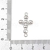 Cross Brass Connector Charms KK-P339-16P-3