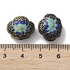 Brass Enamel Beads KK-M284-16AB-3