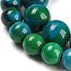 Synthetic Chrysocolla Beads Strands G-L529-B01-10mm-6