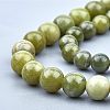 Olycraft Natural Chinese Jade Beads Strands G-OC0001-32-3