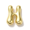 Rack Plating Brass Beads KK-R158-17H-G-1