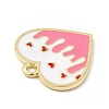 Alloy Enamel Pendants X-ENAM-B051-01G-02-2