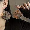 Iron Stud Earrings FS-WG0B059-22-1
