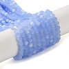 Imitation Jade Glass Beads Strands X1-EGLA-A034-J3mm-MB03-1