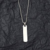 201 Stainless Steel Pendant Necklaces for Man NJEW-Q336-03E-P-2