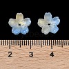 Dyed & Heated Glass Bead Caps GLAA-Z019-03L-3
