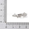 925 Sterling Silver Fold Over Clasps SE-CBAF1B0-01P-2