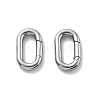 304 Stainless Steel Spring Gate Clasp Findings STAS-B082-05B-P-1