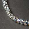 Transparent Electroplate Glass Beads Strands X-EGLA-I015-01B-4