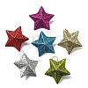 Plastic Glitter Star Pendant Decorations KY-D019-01A-1