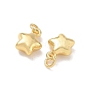 Brass Charms KK-E797-02C-G-2