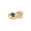 Brass Micro Pave Cubic Zirconia Pendants KK-Q068-04-2