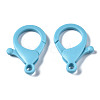 Plastic Lobster Claw Clasps X-KY-ZX002-13-B-4