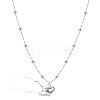 925 Sterling Silver Pendant Necklaces NJEW-M209-03-1