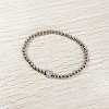 304 Stainless Steel Beads Stretch Bracelets for Women FS-WGC4F34-18-1