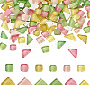 Elecrelive 240Pcs 2 Style Transparent Glass Cabochons GLAA-EL0001-02A-1