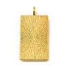 Tibetan Style Alloy Pendants TARO-PW0001-01B-G-2