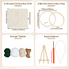 1Set Linen and Wood DIY-SP0005-13A-2