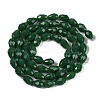 Opaque Solid Color Imitation Jade Beads Strands EGLA-N013-P8mm-D04-2