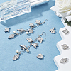 Unicraftale 24Pcs 6 Styles 304 Stainless Steel Pendants STAS-UN0021-99P-3