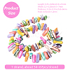 1 Strand Dyed Natural Trochus Shell Beads Strands SSHEL-PA0001-01A-2