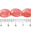 Cherry Quartz Glass Beads Strands G-L605-F02-01-5