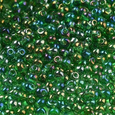 6/0 Inside Colours Fringe Glass Seed Beads X1-SEED-A034-03G-1