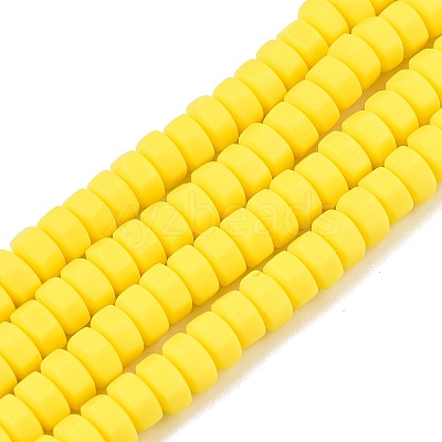 Handmade Polymer Clay Beads Strand CLAY-T021-01B-1