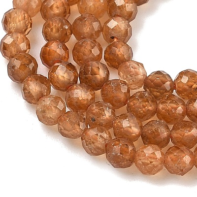 Natural Garnet Beads Strands G-F460-47-1