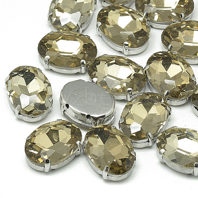 Sew on Rhinestone RGLA-T091-8x10mm-04P-1