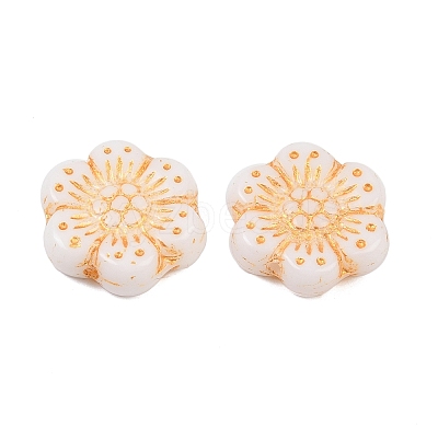 Bohemia Czech Pressed Glass Beads GLAA-I061-08A-1