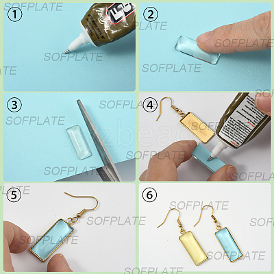 DIY Earring Making Kits STAS-SP0001-96-1