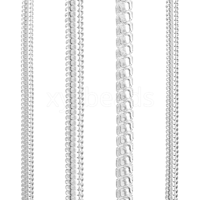 4Pcs 4 Style Plastic Spring Coil TOOL-YW0001-17-1