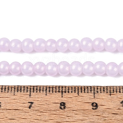 Baking Paint Glass Pearl Beads Strands DGLA-ZX001-05A-13-1