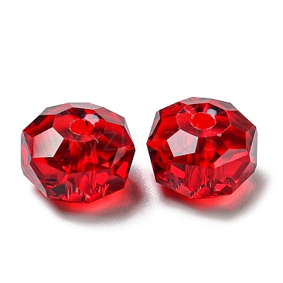 Transparent K9 Glass Beads GLAA-E048-02-23-1