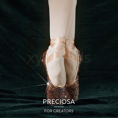 Preciosa® Crystal Hotfix Flatback Stones Y-PRC-HSS6-60230-200-1